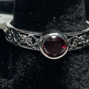 Garnet ring